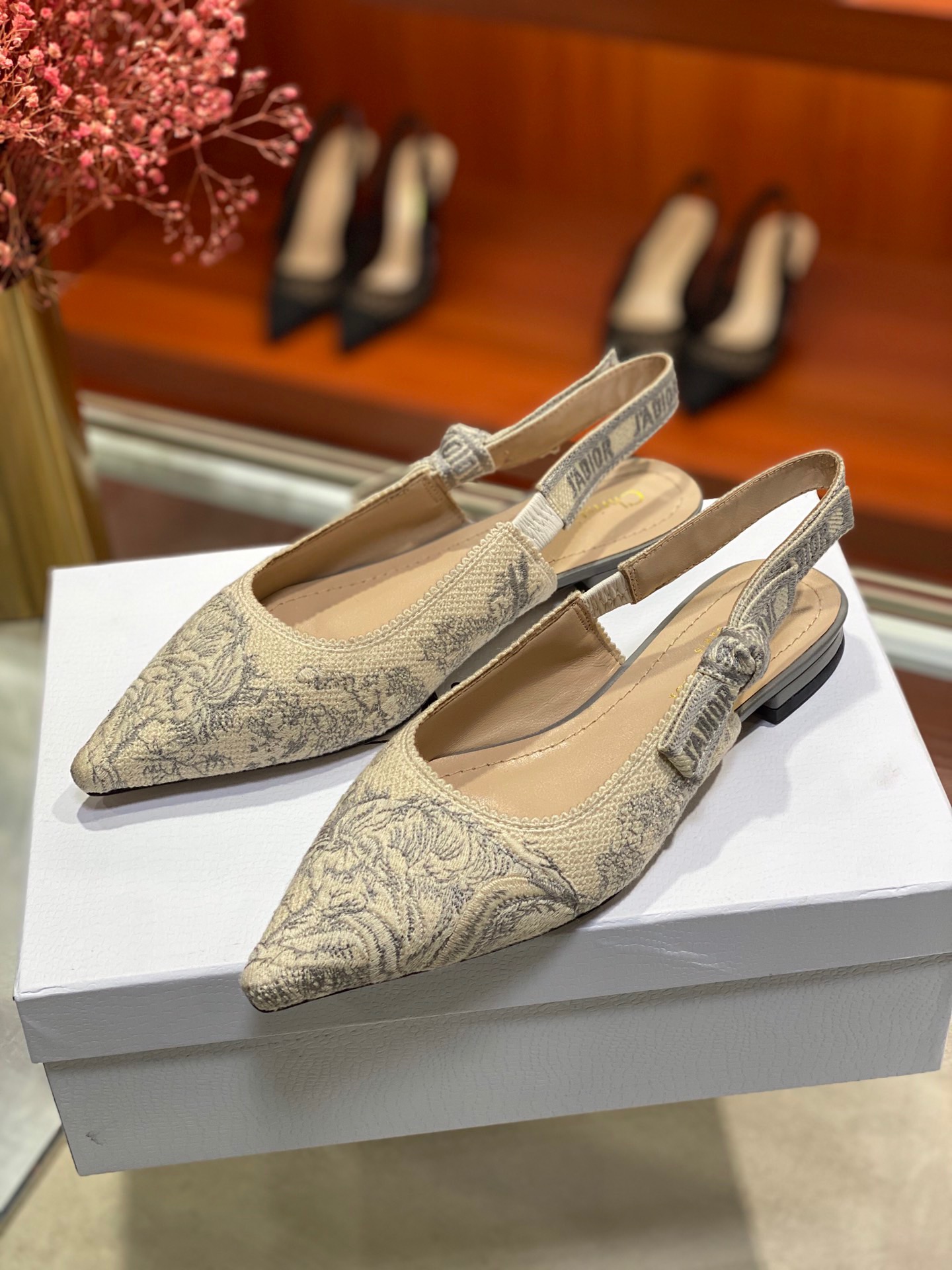 디올 J`a dior 슬링백 힐 (굽1.5cm/6.5cm/9.5cm) 정품급