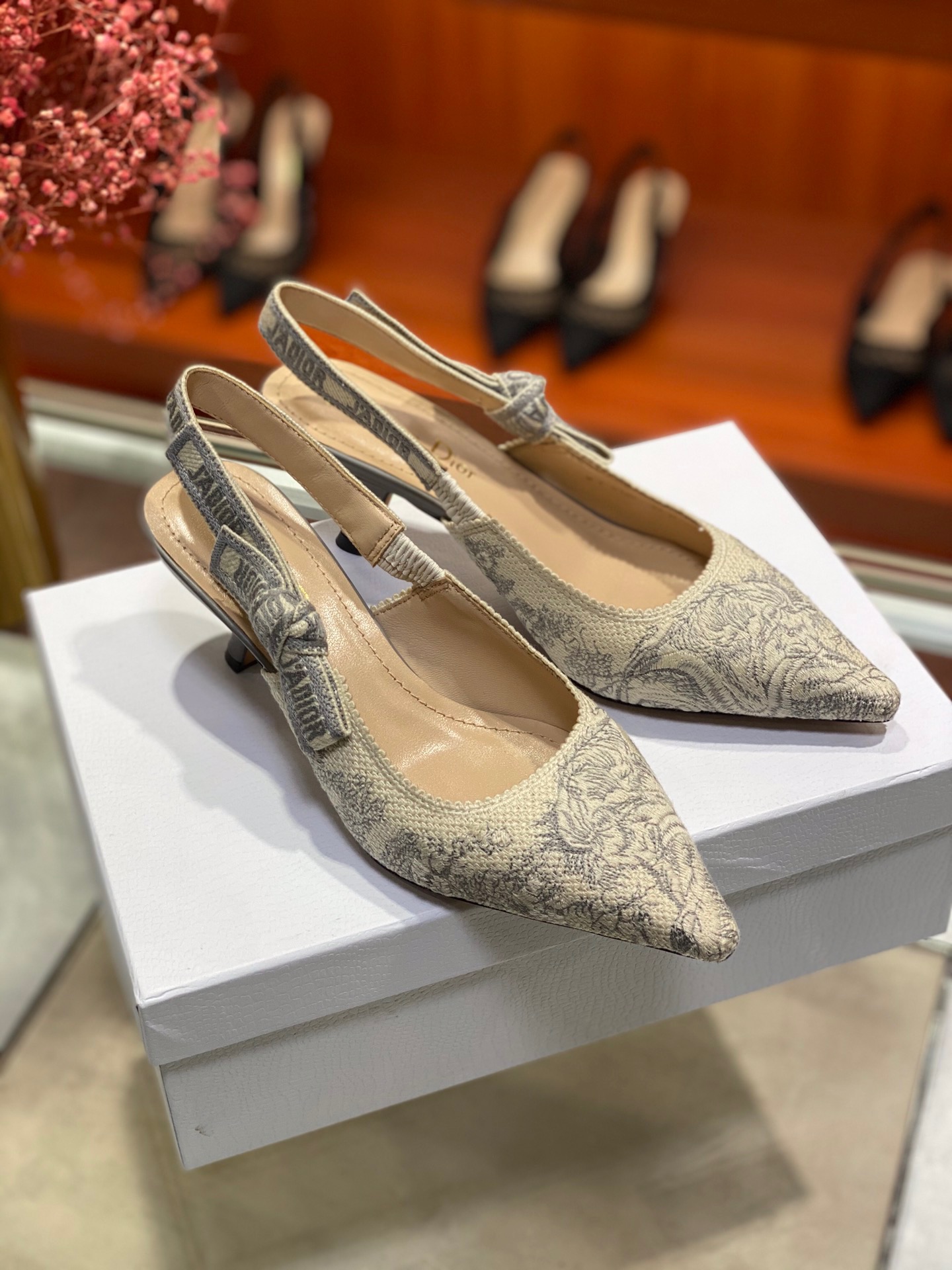 디올 J`a dior 슬링백 힐 (굽1.5cm/6.5cm/9.5cm) 정품급