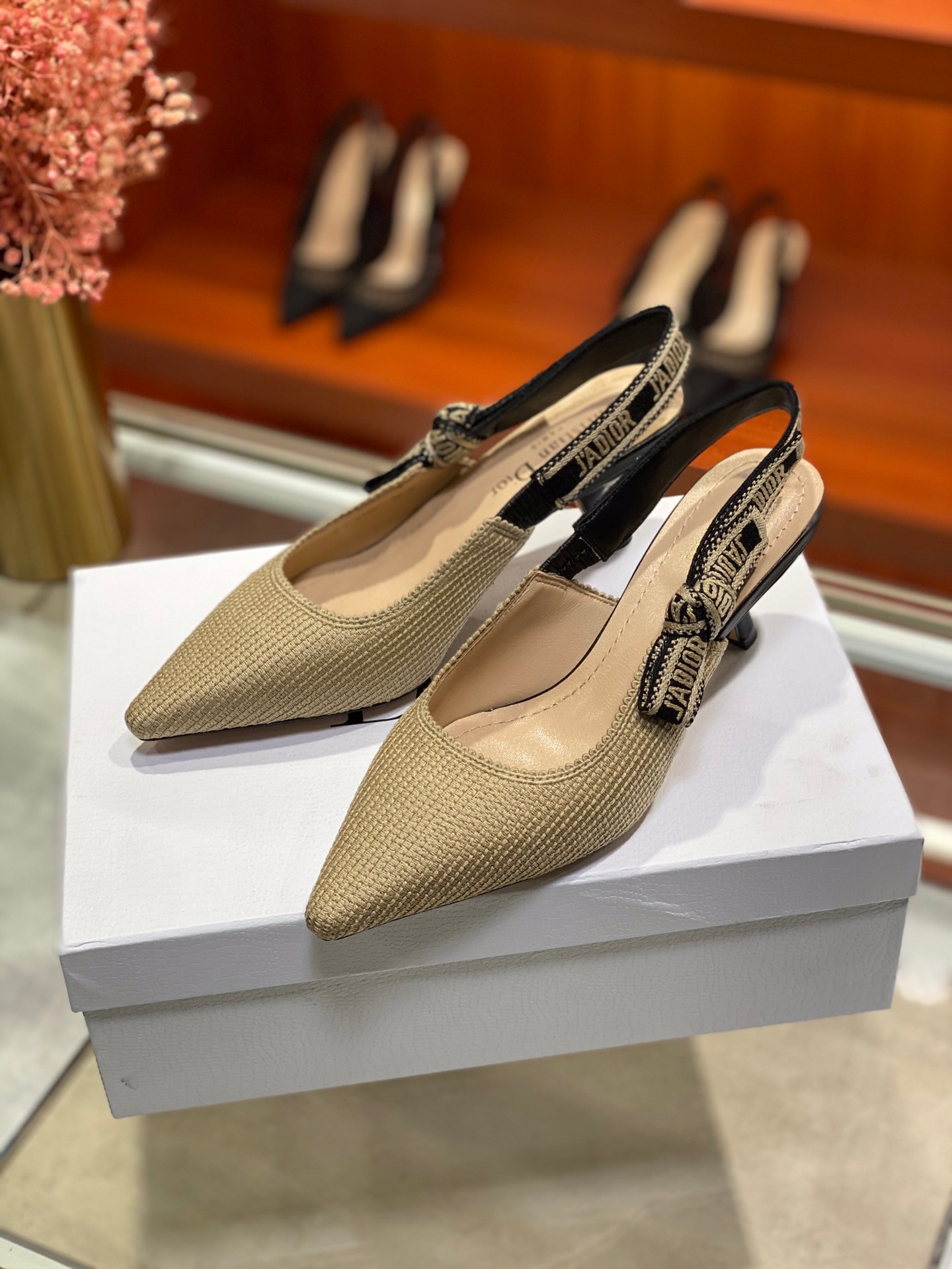 디올 J`a dior 슬링백 힐 (굽1.5cm/6.5cm/9.5cm) 정품급