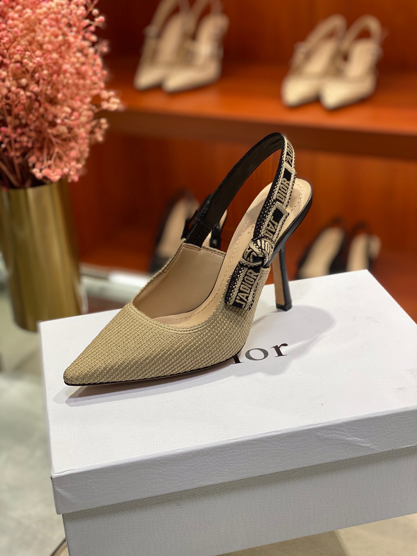 디올 J`a dior 슬링백 힐 (굽1.5cm/6.5cm/9.5cm) 정품급