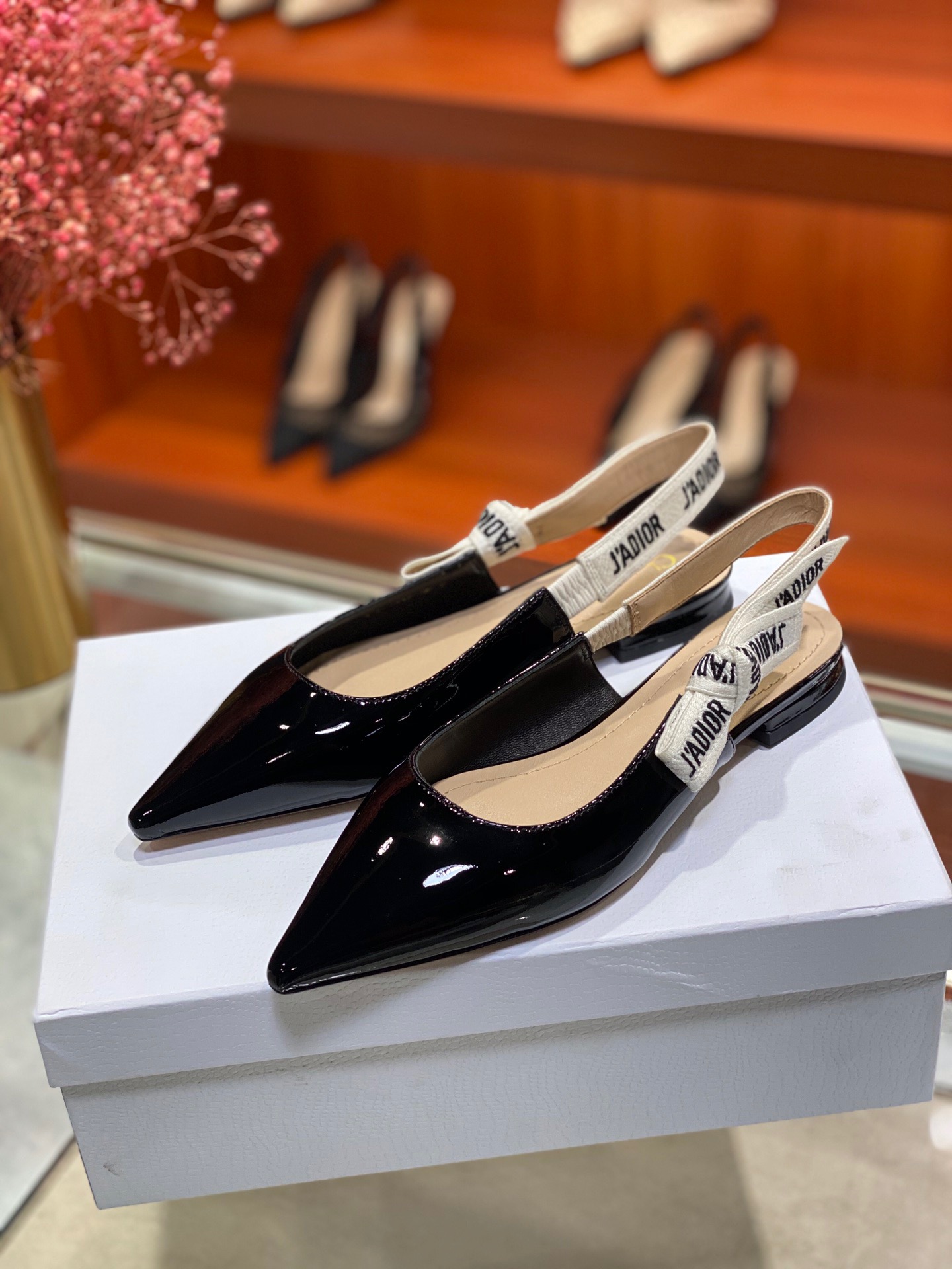 디올 J`a dior 슬링백 힐 (굽1.5cm/6.5cm/9.5cm) 