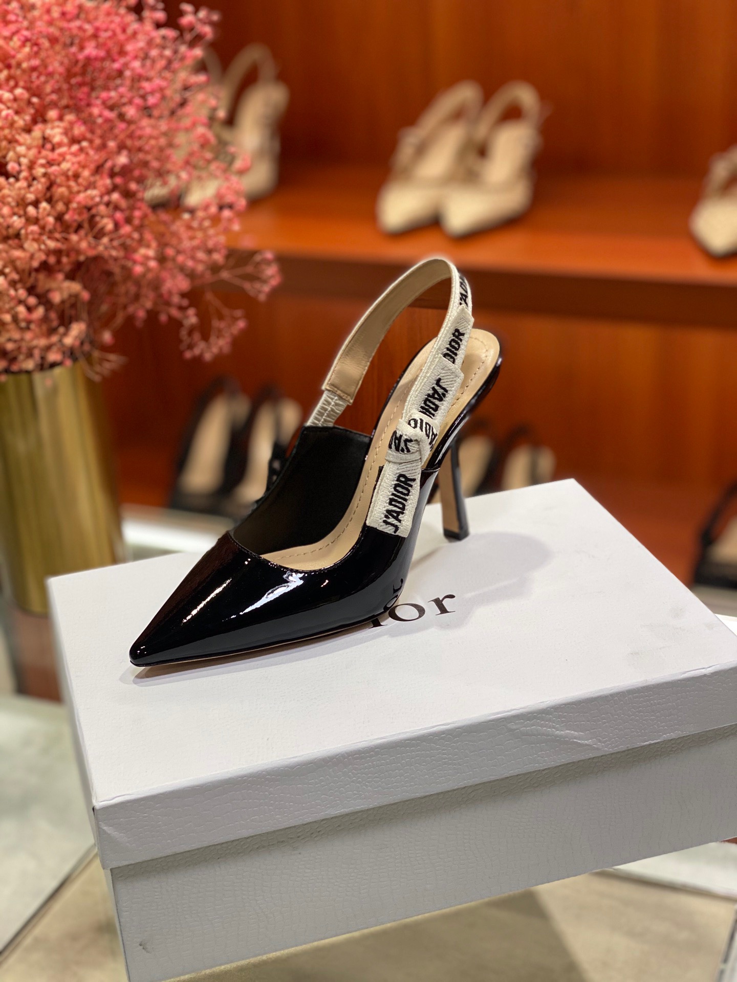 디올 J`a dior 슬링백 힐 (굽1.5cm/6.5cm/9.5cm) 
