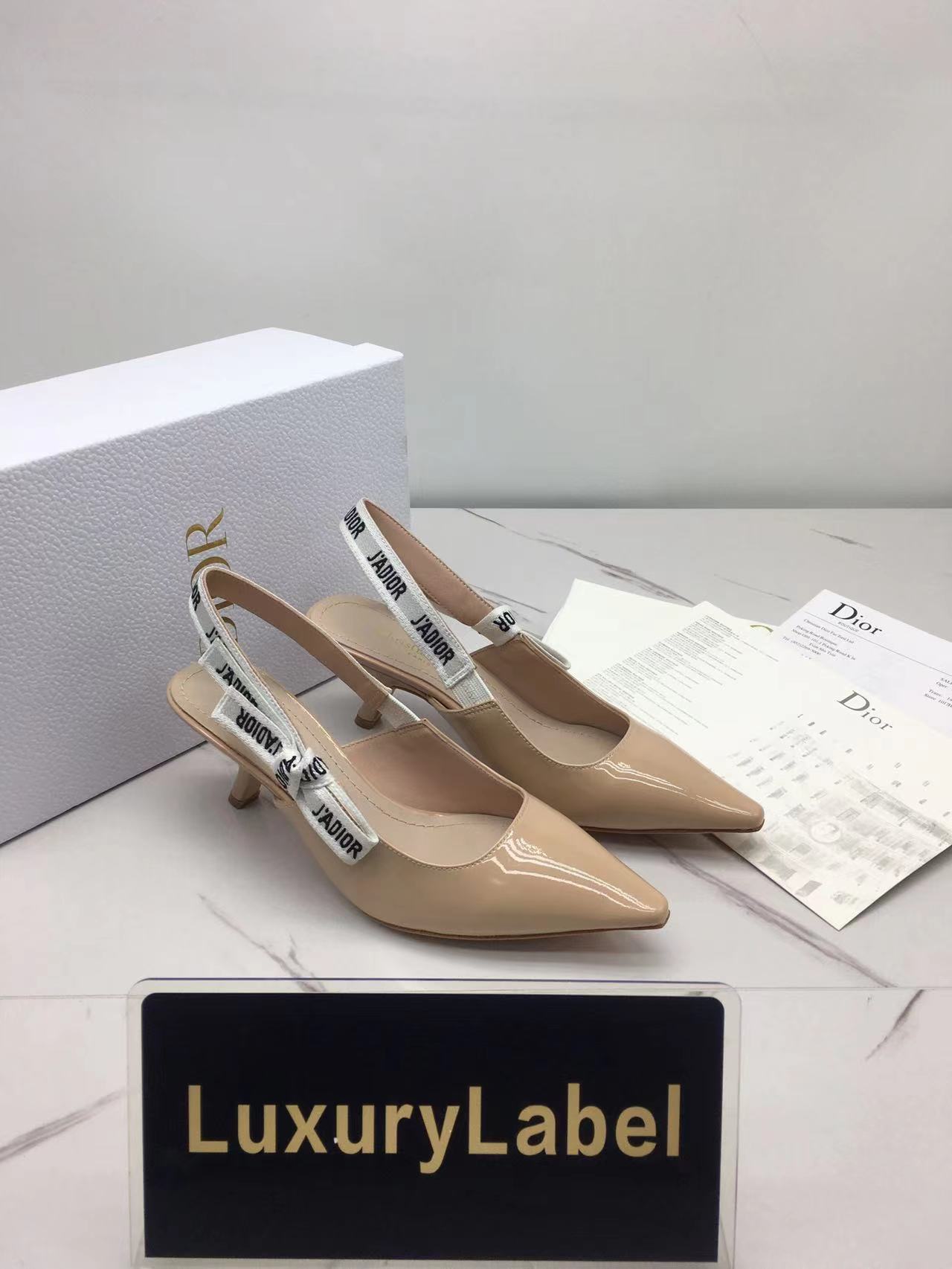 디올 J`a dior 슬링백 힐 (굽1.5cm/6.5cm/9.5cm) 