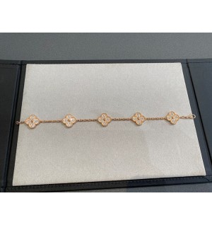 반클리프 알함브라 팔찌 (V-gold소재)