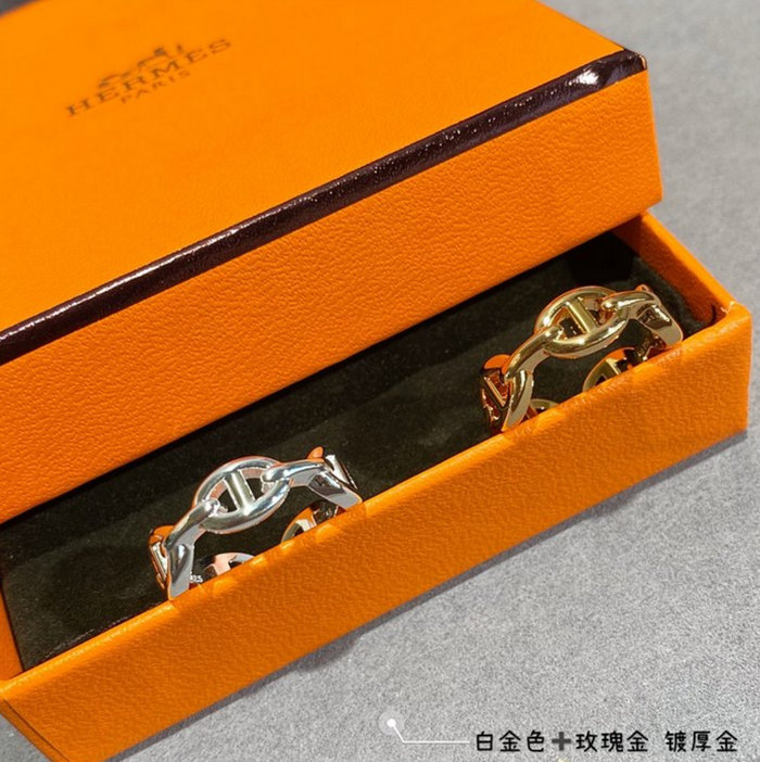 에르메스 hermes 샹달 링 (V-gold소재) (컬러 로즈골드,화이트골드)