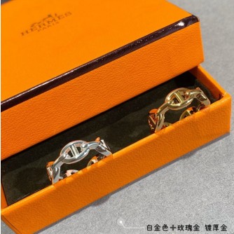 에르메스 hermes 샹달 링 (V-gold소재) (컬러 로즈골드,화이트골드)