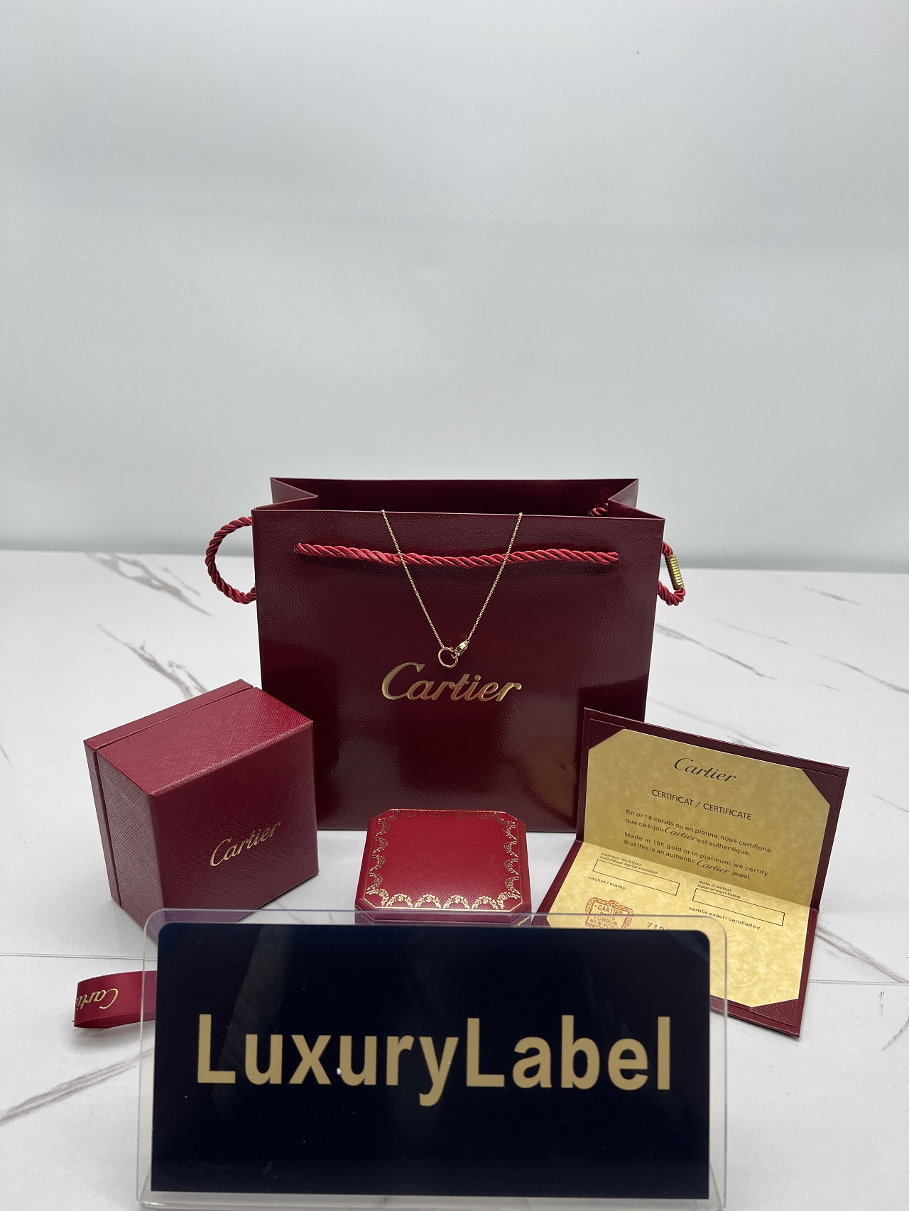 까르띠에 cartier 러브 목걸이 (3COLOR)