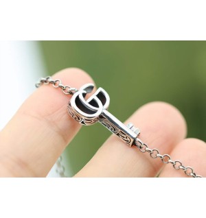 구찌 gucci 더블 G 키 브레이슬릿