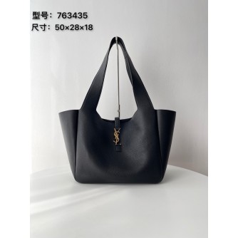 생로랑 베아 쇼퍼백 블랙 763435AACTP1000 (upgrade ver.)