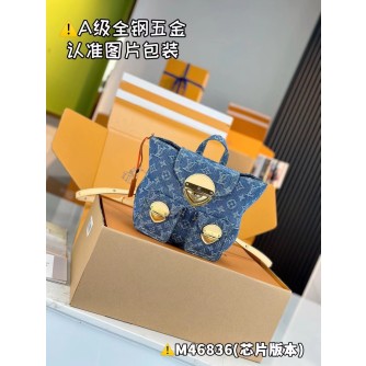 루이비통 베니스 데님 백팩 M46836