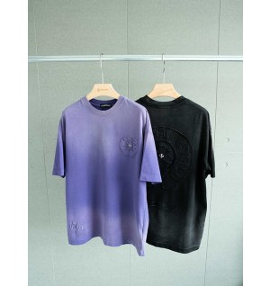 크롬하츠 반팔 (남성용) (컬러 퍼플,블랙)
